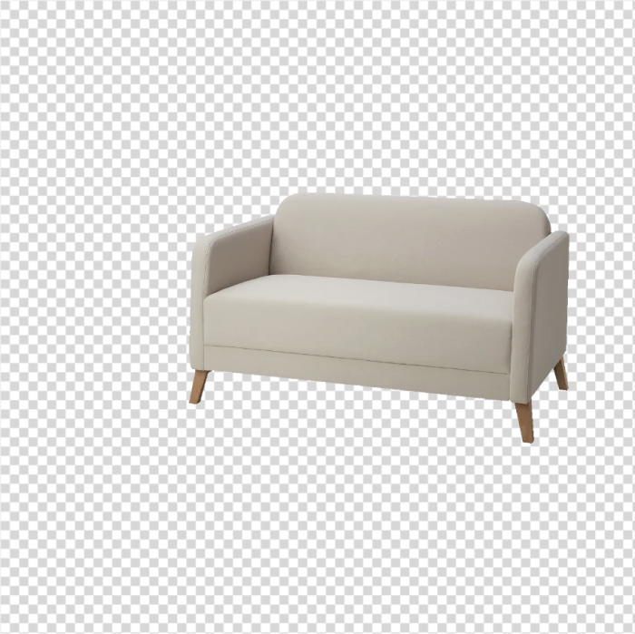 A sofa without its background