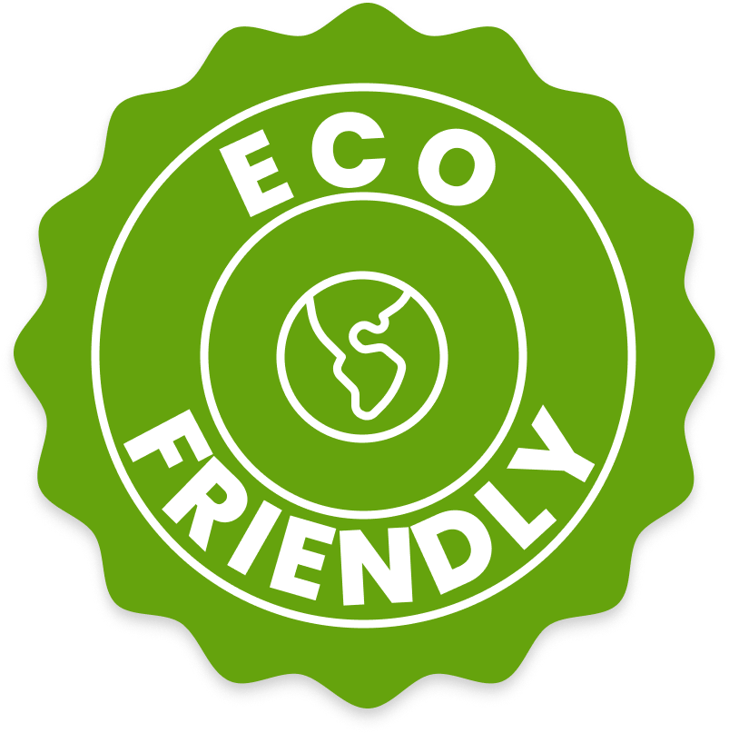 Eco-friendly badge