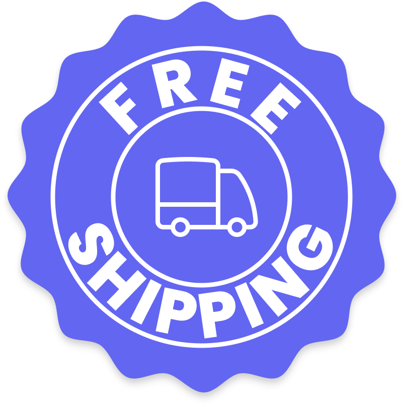 Free shipping badge