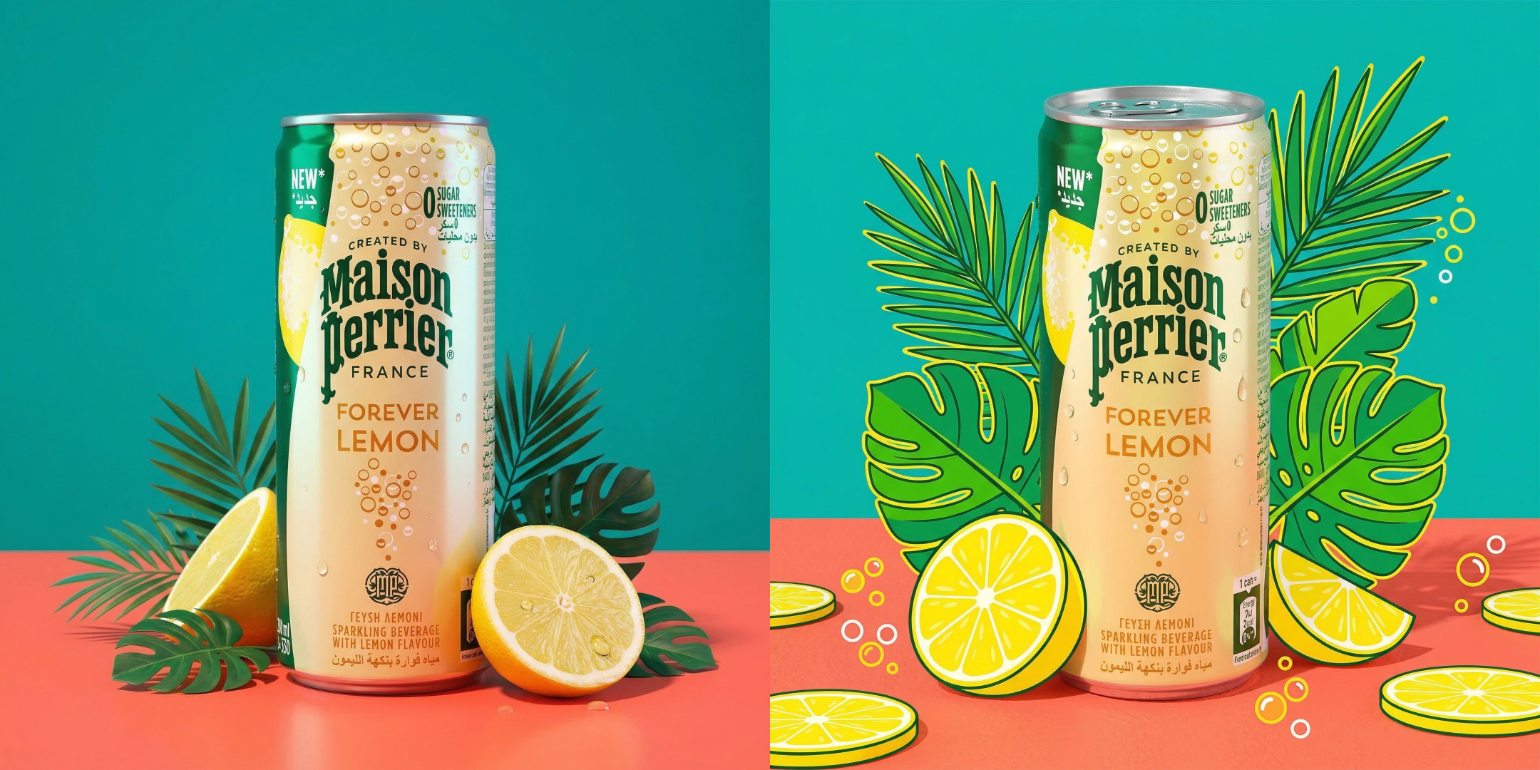 Colorful vibrant product photo